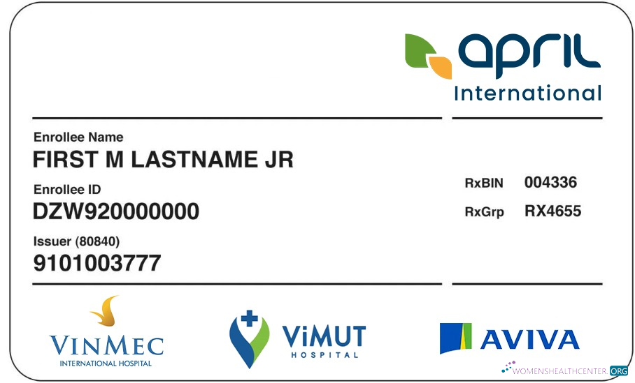 Download Congo health insurance card Photoshop template